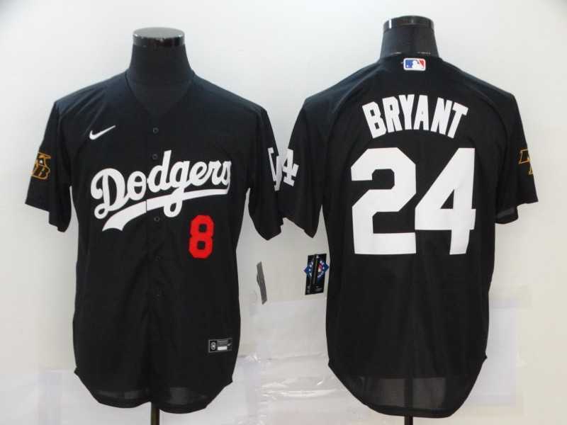Dodgers 24 Kobe Bryant Black 2020 Nike KB Cool Base Jersey,We sell and wholesale Dodgers 24 Kobe Bryant Black 2020 Nike KB Cool Base Jersey on line form chian!